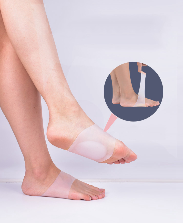 1Pair Professional Orthopedic Arch Support Foot Pad For Men Women Flat Feet Flat Feet Corrector Insole For Fasciiti Cushion