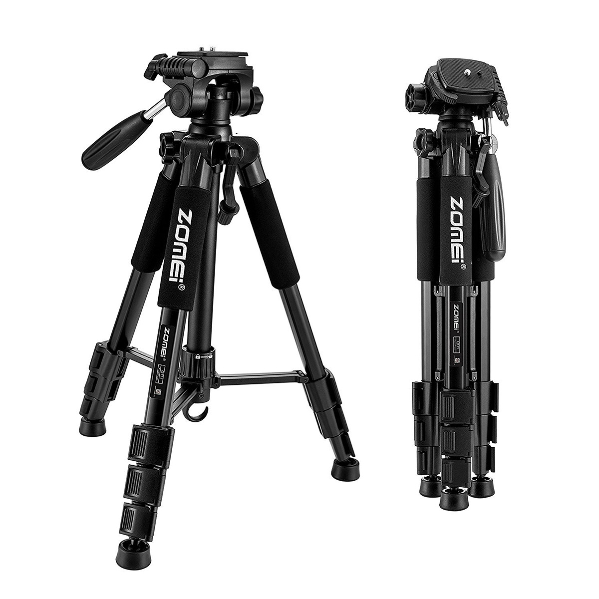 Professional Portable Travel Aluminum Camera Tripod&Pan Head for SLR DSLR Digital Camera Three color
