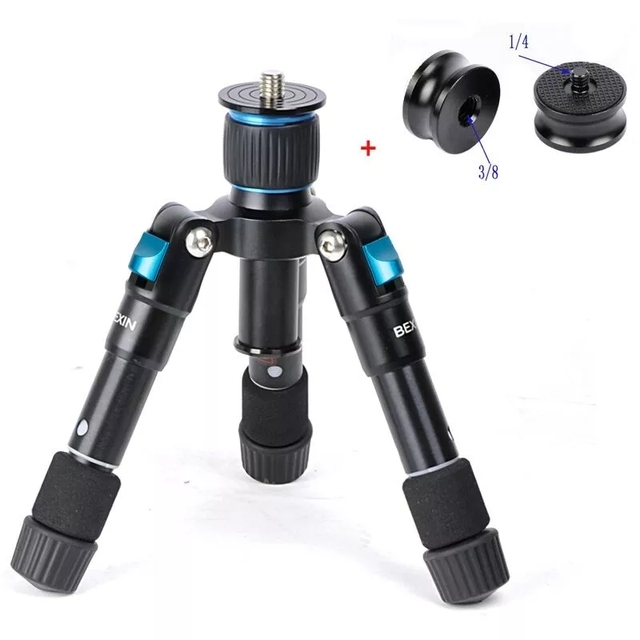 Mini Tripod 19in Universal Photography Flexible Phone Tripod for Camera Stand for Gopro iphone Aluminum Travel Tripode Par