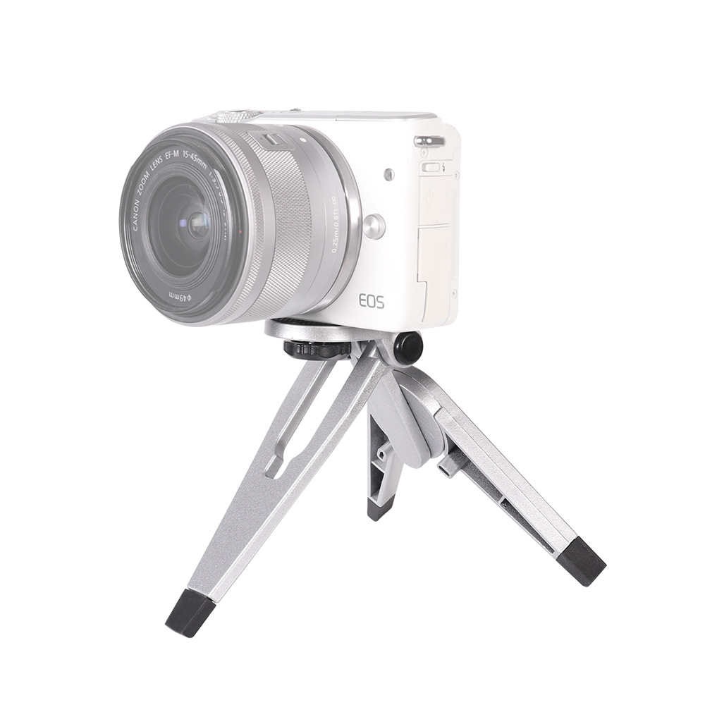 Mini Tripod Folding Portable Tabletop Tripod for Camera iPhone Android Phone