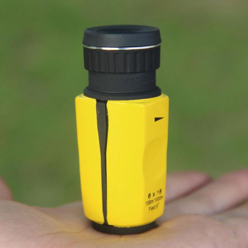 6x16 Mini Pocket Monoculars Portable Range Finder Binoculars Telescope For Camping Outdoor Sports Hunting Optical Telescope