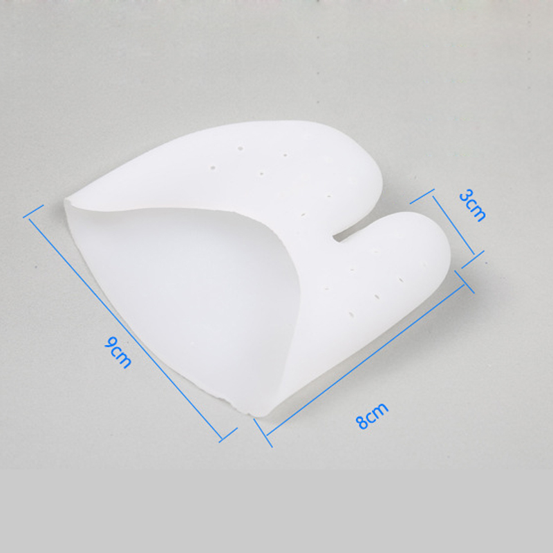 Soft Forefoot Pads Foot Pad Silicone Gel Pointe Toe Finger Cover Pain Protector High Heels Gel Pads for Feet Ballet Foot Care