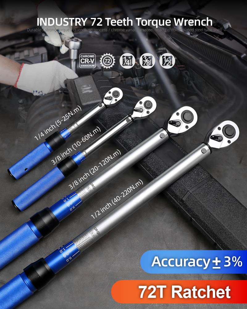 Best price for Hi-Spec Torque Wrench 5-25n.m 1/4 Square Drive High ...