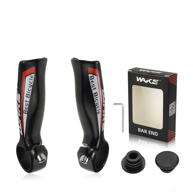 Mountain Bike Vice Handle Bicycle Vice Handle Aluminum Alloy Vice Handle Horn Horn Handle Set Bicycle Handlebar Accessories