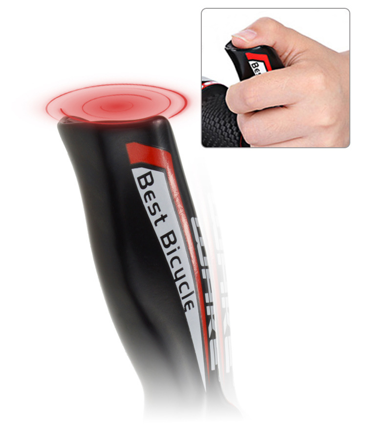 Mountain Bike Vice Handle Bicycle Vice Handle Aluminum Alloy Vice Handle Horn Horn Handle Set Bicycle Handlebar Accessories