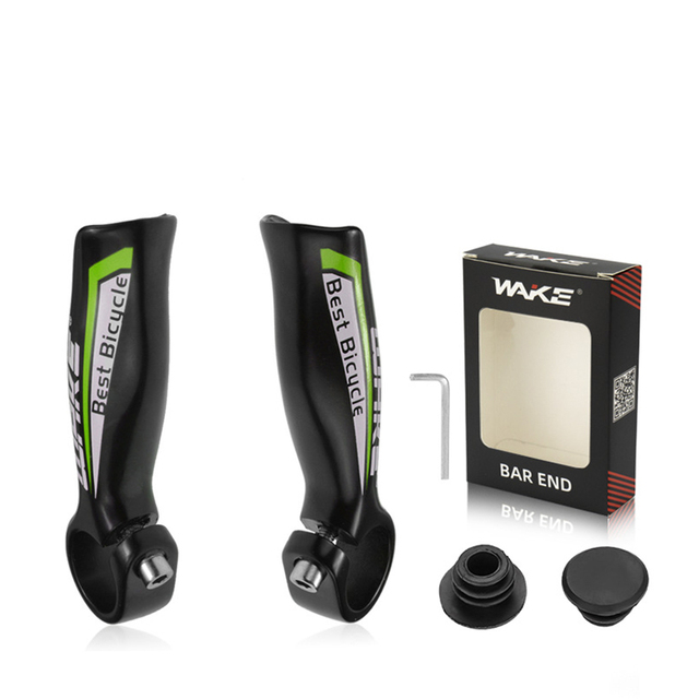 Mountain Bike Vice Handle Bicycle Vice Handle Aluminum Alloy Vice Handle Horn Horn Handle Set Bicycle Handlebar Accessories