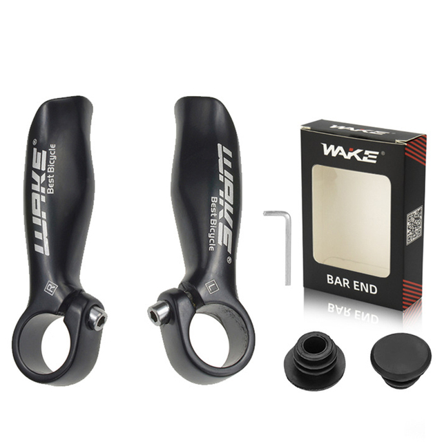 Mountain Bike Vice Handle Bicycle Vice Handle Aluminum Alloy Vice Handle Horn Horn Handle Set Bicycle Handlebar Accessories