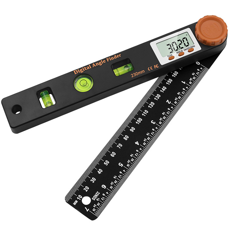 4in1 Measuring angle 0-999.95digital instrument angle inclinometer digital electronic goniometer angle detector level ruler