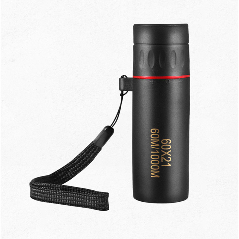 60X21 Hd Monocular Telescope Mini Telescope Military Zoom 10X Scope Binoculars Low Light Night Vision Binoculars for Outdoor