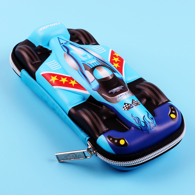 Car Pencil Case Kawaii School Pencil Cases Big Stationery For Boy 3D Pen Case Trousse Scolaire School Supplies Pencil Box