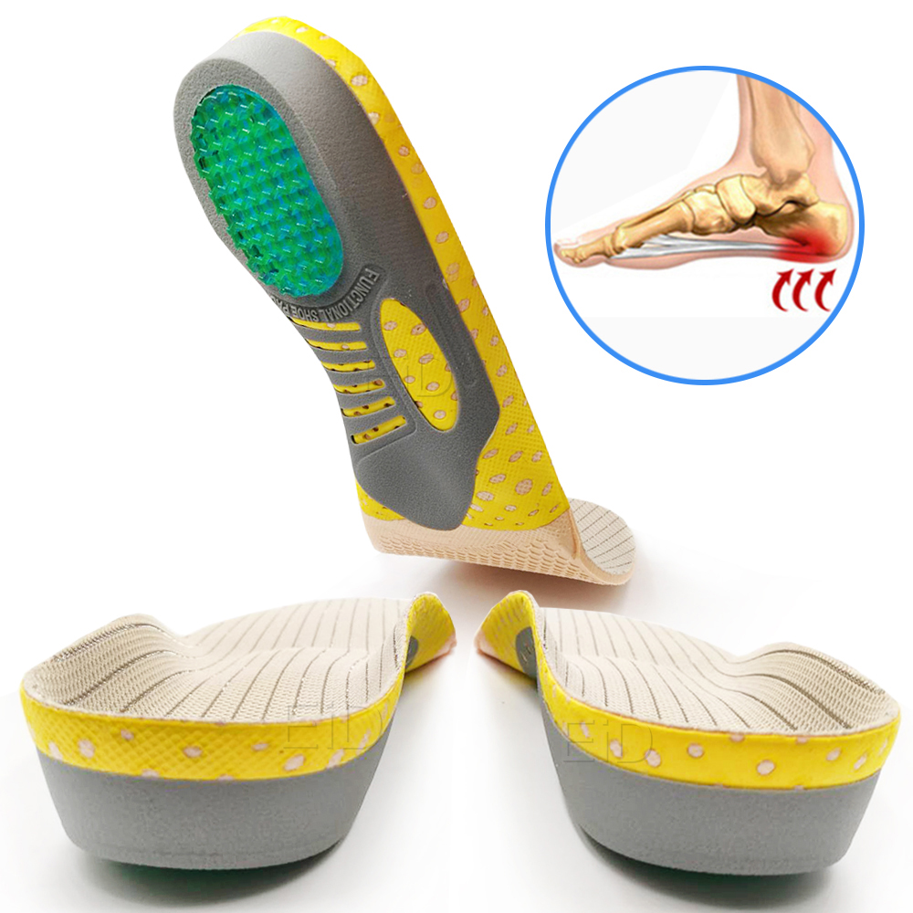 Premium Orthotic Gel Insoles Orthopedic Flat Foot Health Sole Pad For Shoes Insert Arch Support Pad For Plantar fasciitis Unisex