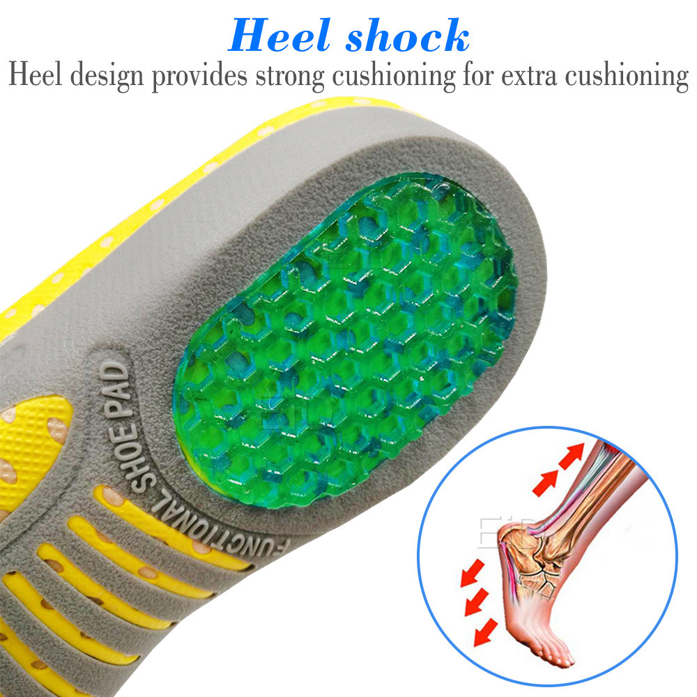Premium Orthotic Gel Insoles Orthopedic Flat Foot Health Sole Pad For Shoes Insert Arch Support Pad For Plantar fasciitis Unisex