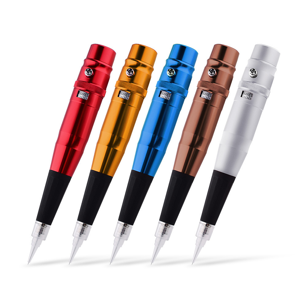 Hot Sell Beauty Tattoo Machine Universal Swiss Motor Permanent Makeup Eyebrow Eyeliner Lip Tattoo Pen With PMU Needle