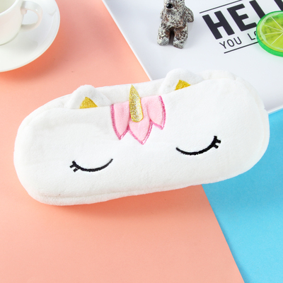 Unicorn zipper High-capacity Pencil Case Quality Plush School Supplies Stationery Gift Pencilcase School Cute Pencil bag