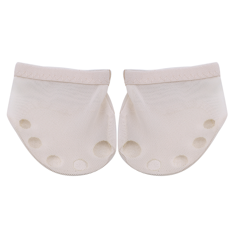 Padded Five-hole Wear-resistant Foot Practice Dance Insoles  Forefoot Care Protection Toe Pad Soft Shoe Insole Forefoot Pad