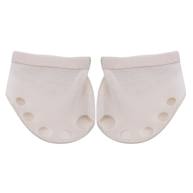 Padded Five-hole Wear-resistant Foot Practice Dance Insoles  Forefoot Care Protection Toe Pad Soft Shoe Insole Forefoot Pad