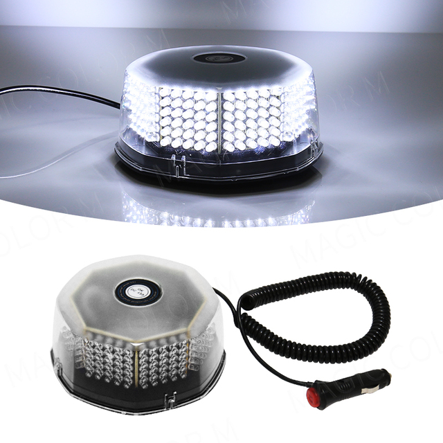 240 LED Bulbs Roof Car Strobe Warning Lights Magnetic Mounted Flashing Emergency Beacon Signal Lamp