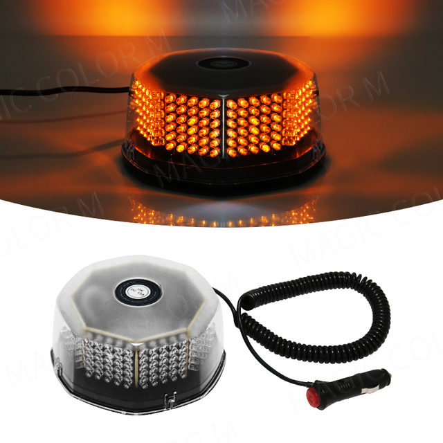 240 LED Bulbs Roof Car Strobe Warning Lights Magnetic Mounted Flashing Emergency Beacon Signal Lamp