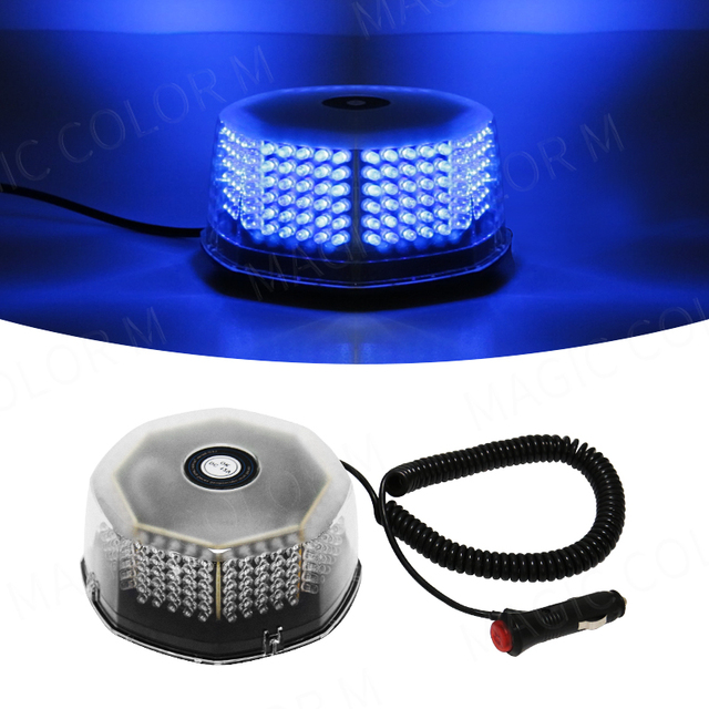 240 LED Bulbs Roof Car Strobe Warning Lights Magnetic Mounted Flashing Emergency Beacon Signal Lamp