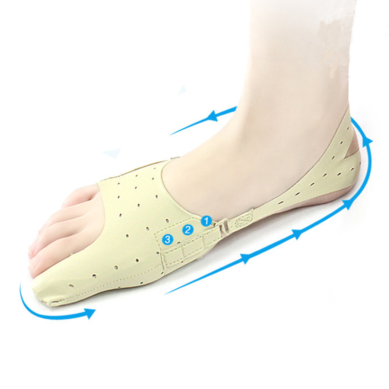1Pair Silicone Toe Separator Bunion Corrector Hallux Valgus Correction Device Orthotics Bone Thumb Foot Straightener Adjuster