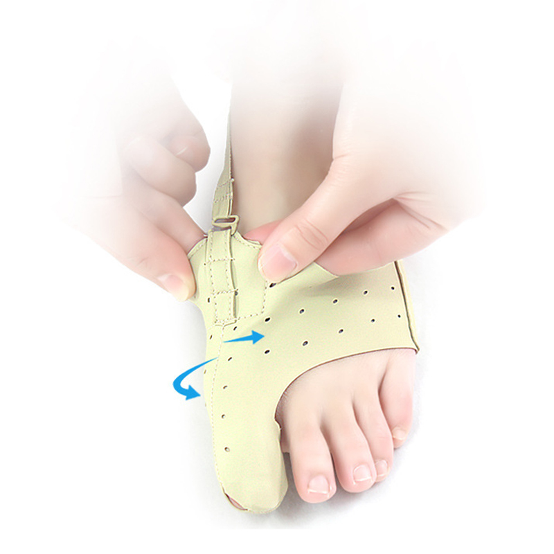 1Pair Silicone Toe Separator Bunion Corrector Hallux Valgus Correction Device Orthotics Bone Thumb Foot Straightener Adjuster