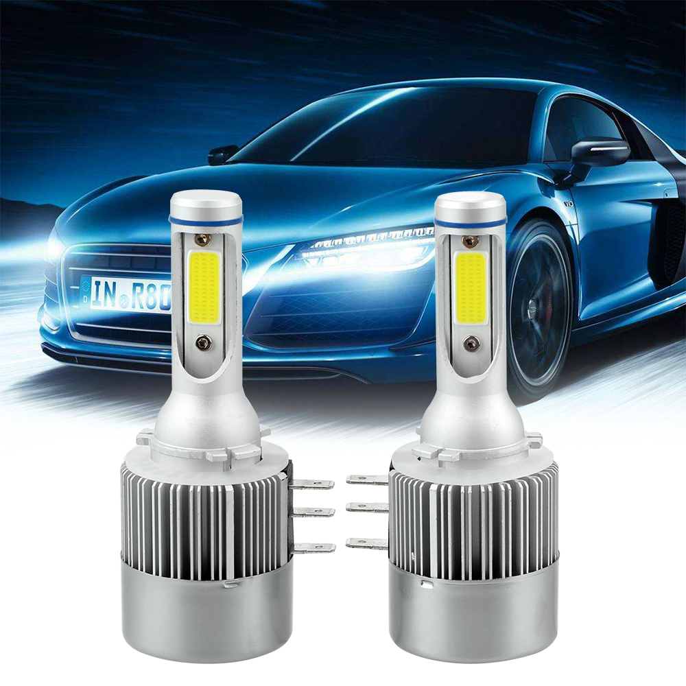 H15 LED Bulb 1 Pair Car Headlight Car Headlight Lamp for BENZ Audi BMW VW Auto Car Led Car Lights 18W 2000LM COB Auto Bulbs