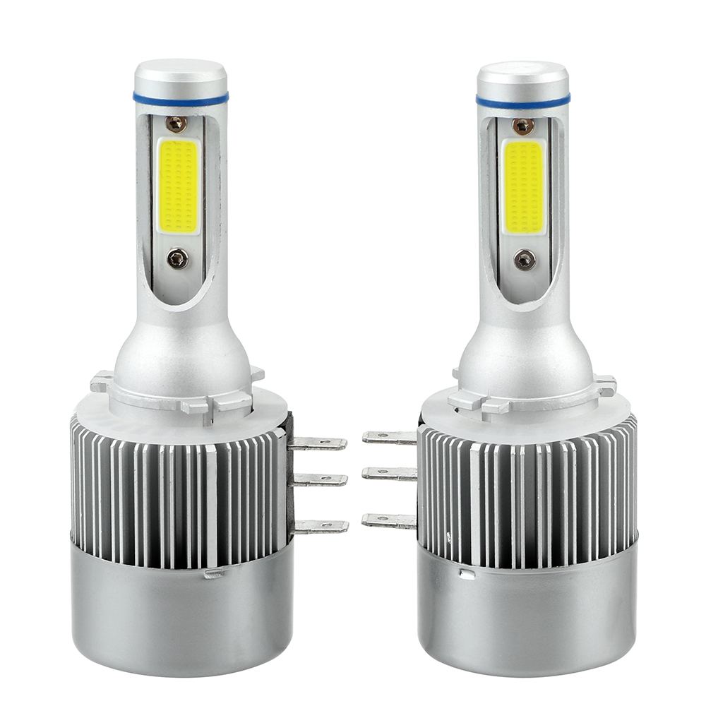 H15 LED Bulb 1 Pair Car Headlight Car Headlight Lamp for BENZ Audi BMW VW Auto Car Led Car Lights 18W 2000LM COB Auto Bulbs