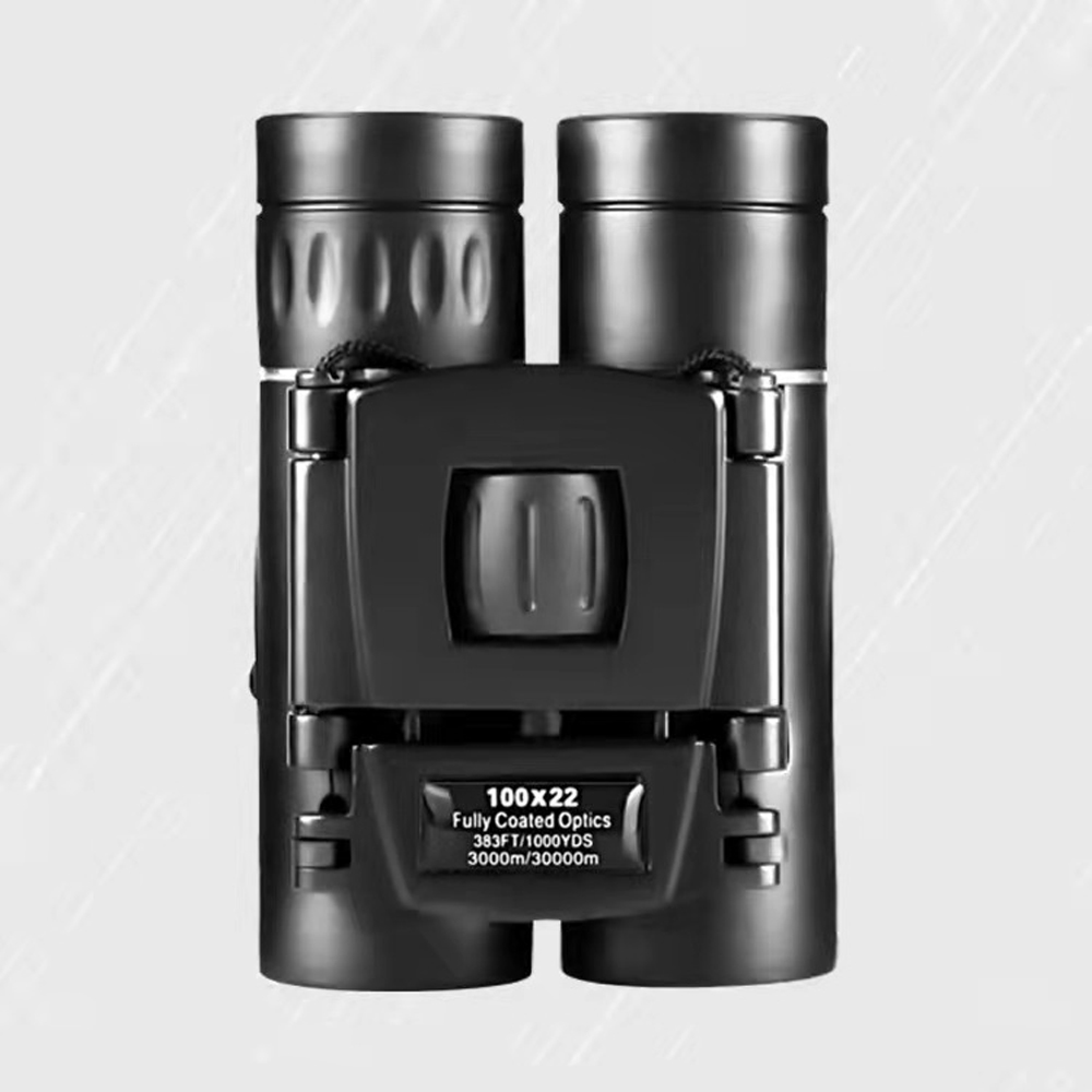 100x22 Powerful Binoculars Long Range Telescope HD Zoom Portable Folding Pocket Telescope Binoculars 4K for Hunting Tourism
