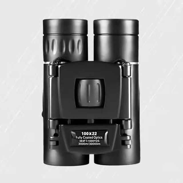100x22 Powerful Binoculars Long Range Telescope HD Zoom Portable Folding Pocket Telescope Binoculars 4K for Hunting Tourism