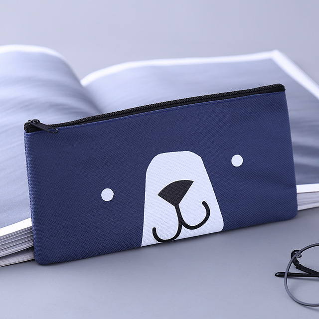 kawaii Cartoon Oxford cloth Pencil Case Office Student Pencil Cases Kalem Kutusu School Supplies Pen Box Astuccio Scuola