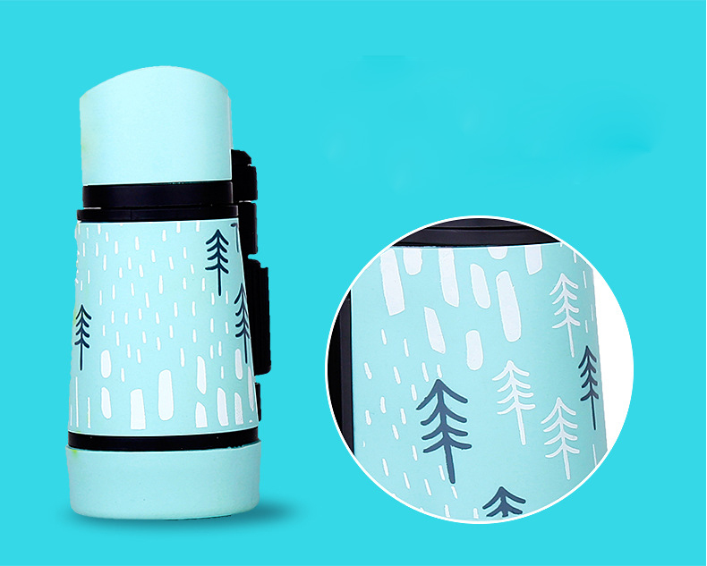 4X30mm Professional Kids Binocular Telescope Children Learning Telescope Bird Watching Folding Optics Telescope for Camping