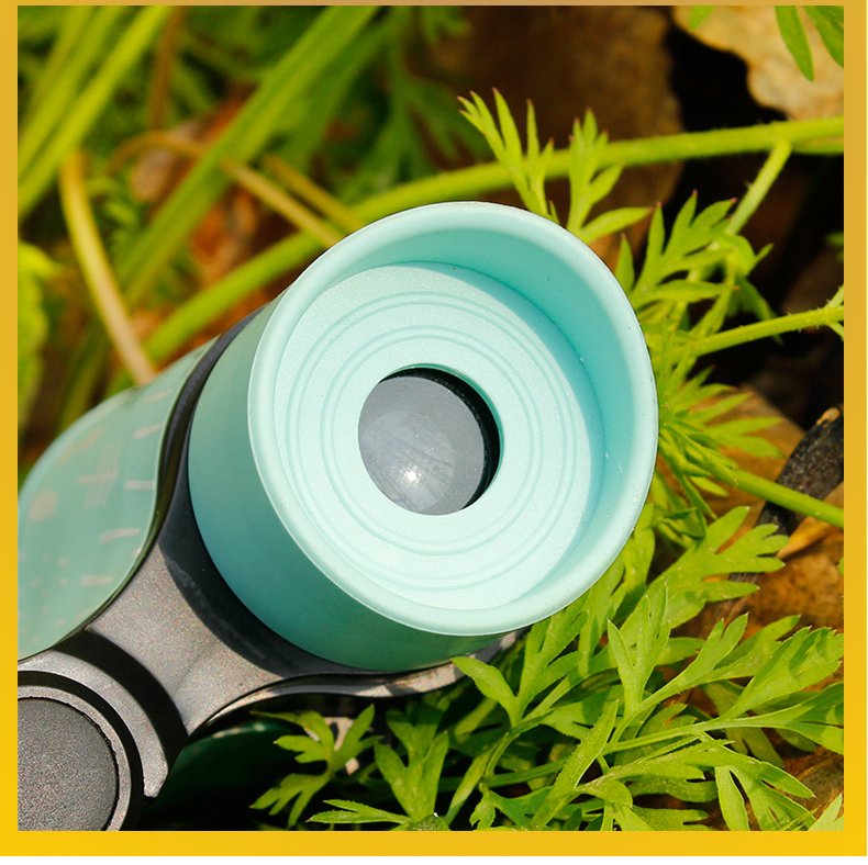 4X30mm Professional Kids Binocular Telescope Children Learning Telescope Bird Watching Folding Optics Telescope for Camping