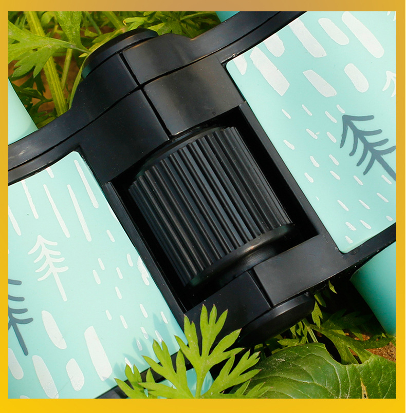 4X30mm Professional Kids Binocular Telescope Children Learning Telescope Bird Watching Folding Optics Telescope for Camping