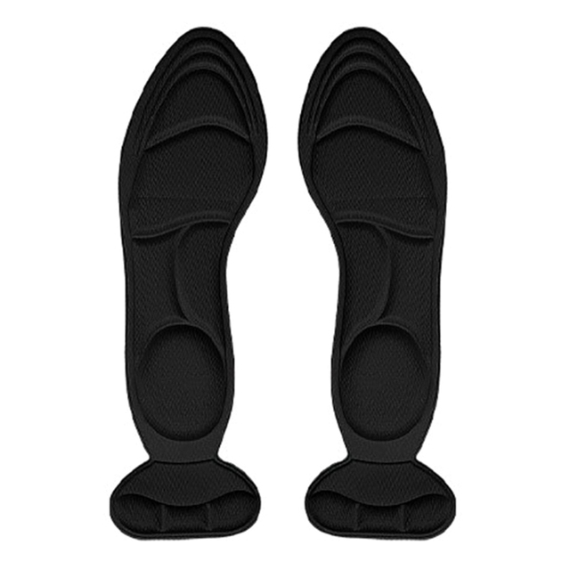 1 Pair Soft Insole High Heel Shoe Pad Protector 3D Cushion High Heels Forefoot Support Massage