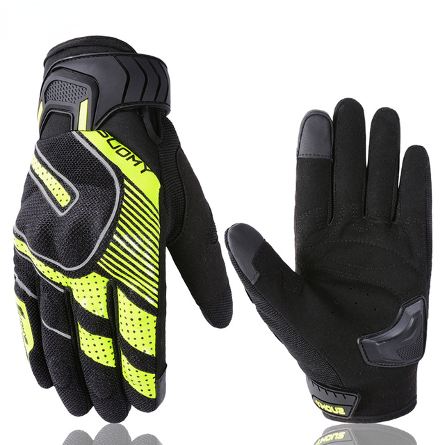 Motorcycle Gloves  Summer Breathable Men's Mtb Glove Touchscreen Enduro Gloves TPU Protective Moto Motocross Racing Gloves