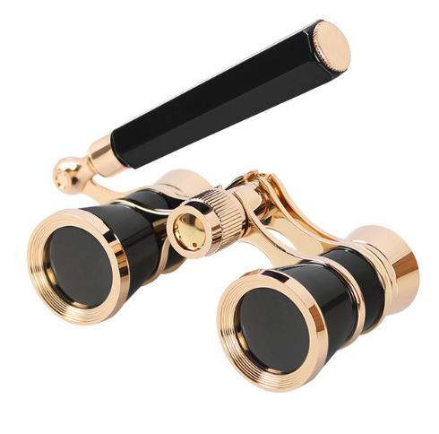 3X25 Opera Binocular Coated Lens Telescope Opera Glasses Coated Theater Glass Lady Glass Handle Telescopio Women Girls Gifts