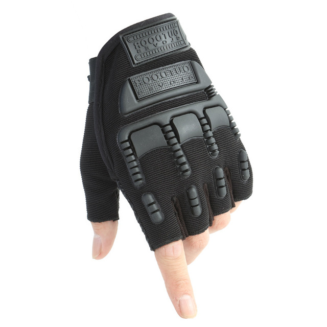 Outdoor Half Finger Summer Men's Motorcycle Gloves Bicycle Combat Riding Motocross Antiskid Fingerless Military Tactical Gloves