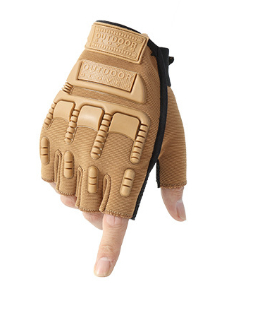 Outdoor Half Finger Summer Men's Motorcycle Gloves Bicycle Combat Riding Motocross Antiskid Fingerless Military Tactical Gloves