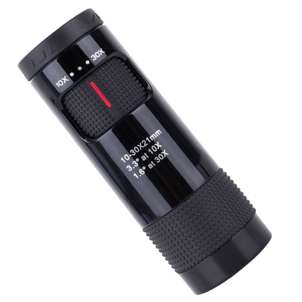 Monoculars Poweful 10-30x21 Super Zoom Telescope Night Vision Spotting Scope Tourism For Hunting Bak4 Prism FMC Lens