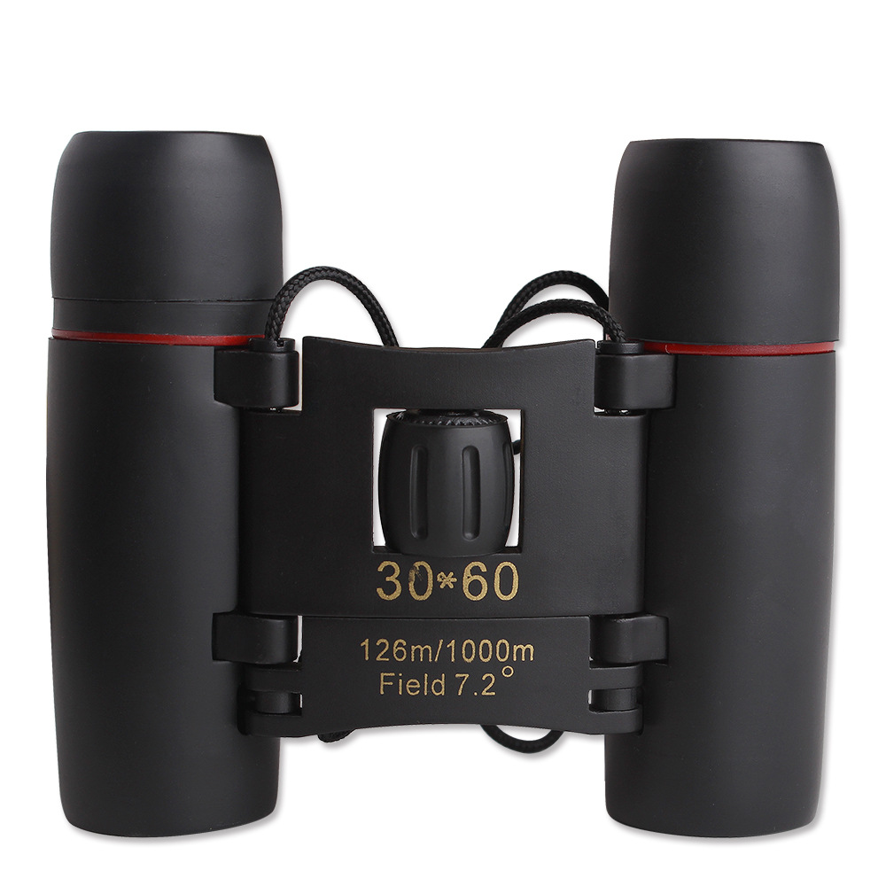 Zoom Telescope 30x60 Folding Binoculars with Low Light Night Vision for outdoor bird watching travelling hunting camping 1000m