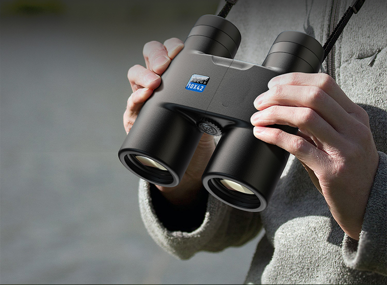 10x42 HD Professional Binoculars Long Range Powerful Telescope Auto Focus Roof BAK4 Prism Telescope For Hunting Tourism