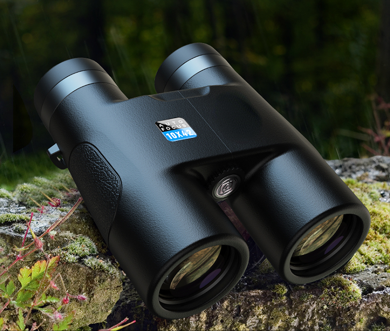 10x42 HD Professional Binoculars Long Range Powerful Telescope Auto Focus Roof BAK4 Prism Telescope For Hunting Tourism