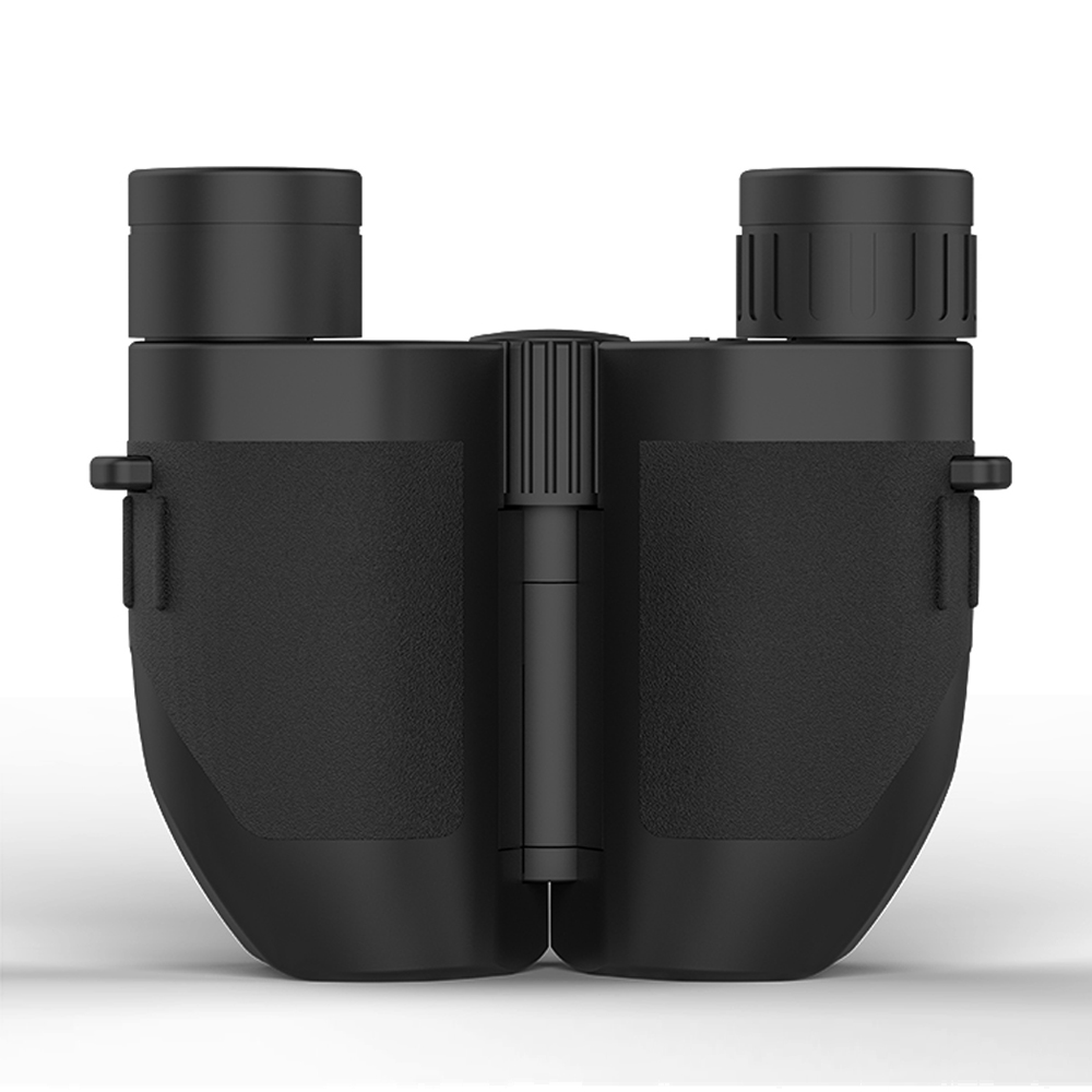 10x25 HD Powerful Binoculars BK4 Prism FMC Lens Folding Mini Telescope Portable High Power Binoculars for Hunting Bird Watching