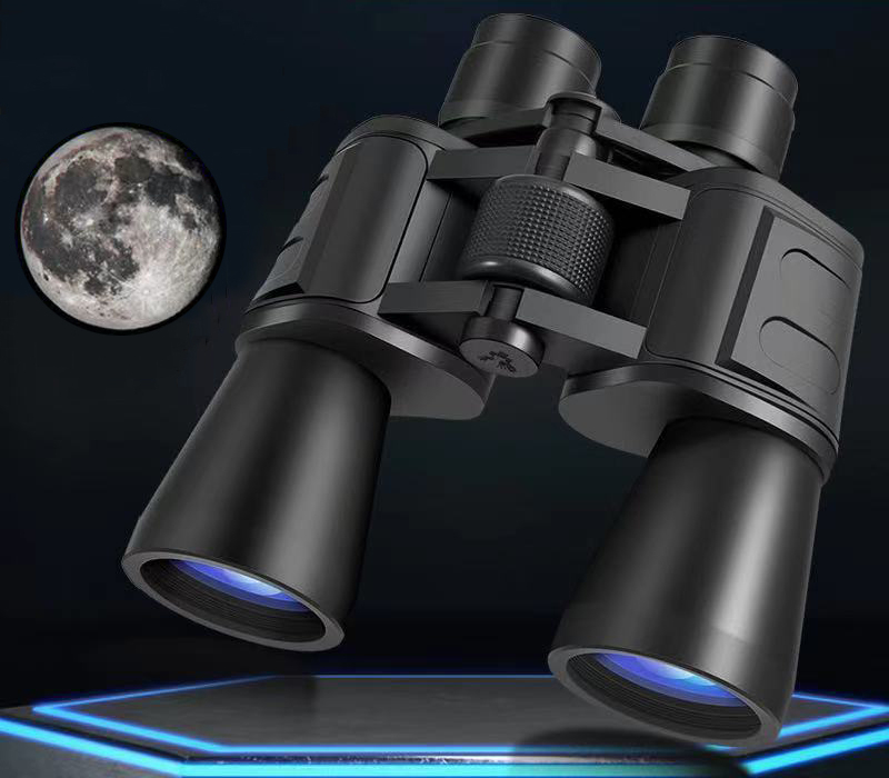 High Magnification 20x Long Range Binoculars 50000M Waterproof BAK4 Prism Binocular Powerful Telescope for Hunting and Tourism