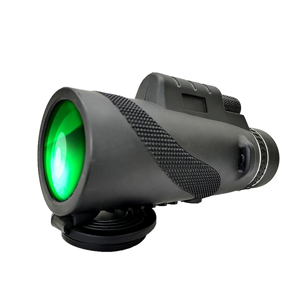 80x100 HD Monocular Telescope Zoom Tripod Portable Monocular Day/Night Vision Camping Mobile Phone Clip Outdoor Telescope