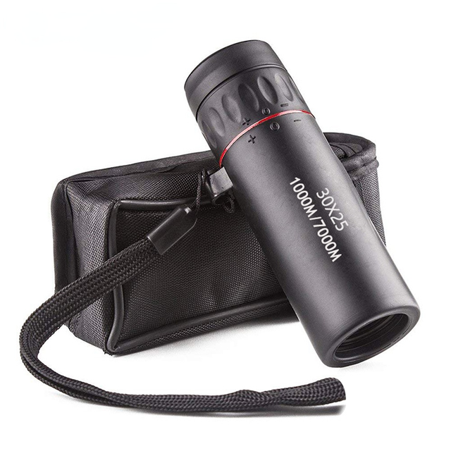 30x25 HD Outdoor Hiking Optical Monocular Mini Portable Focus Binoculars Telescope Concerts Sightseeing Climbing Accessories