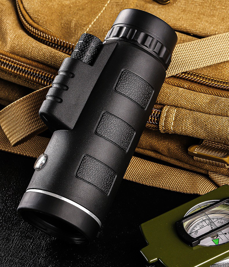 40X60 Telescope Professional Monocular Powerful Binoculars HD Pocket Telescope with Tripod for Travel Holiday as Gift