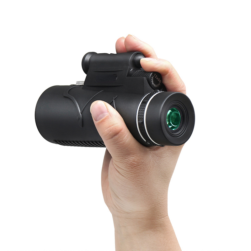 The new 12X50 high-quality monocular infrared telescope professional outdoor high-power high-definition night vision telescope