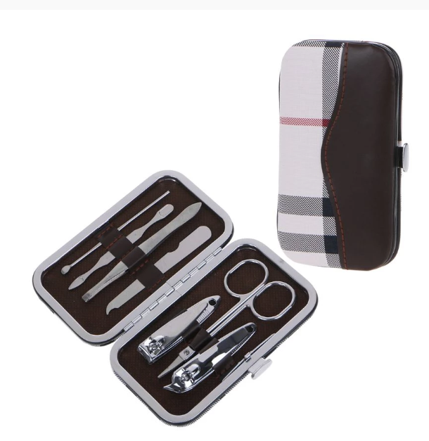 Manicure Set, Nail Tools, Men Women Stainless Steel Manicure Pedicure Nail Clipper Set Travel Grooming Kits