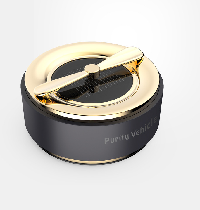 Car Aromatherapy Machine Air Freshener Solar Drive Fragrance Car Air Purifier to Deodorize Car Accessories